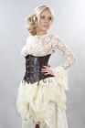 Tasha long sleeve victorian vintage top in cream lace