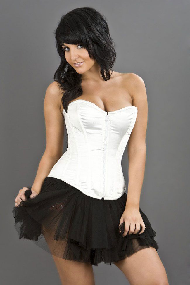 White Corset, Lace up Corsets, Glamour